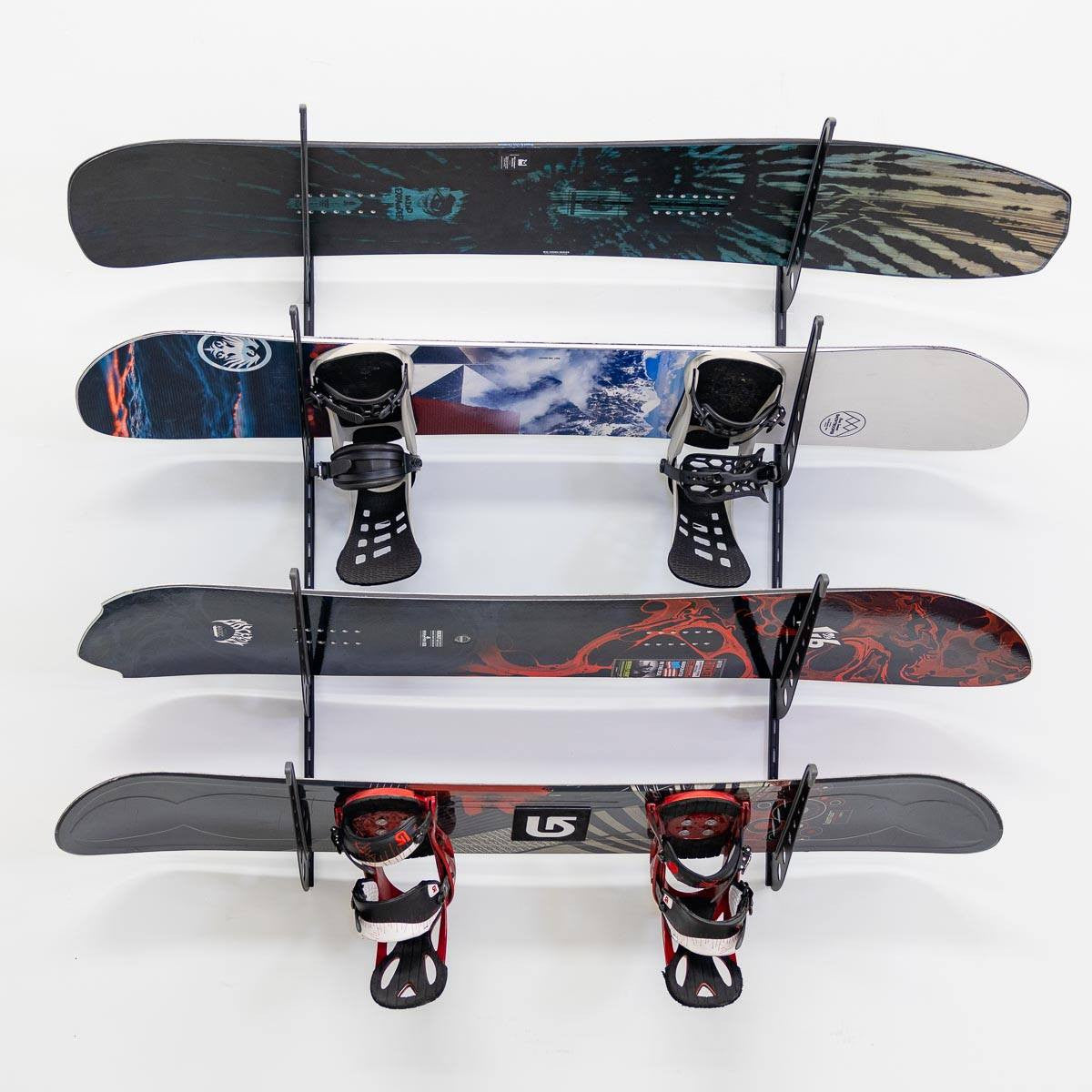 XSR Adjustable Wall Rack | Multi-Use | 4 Levels | Black – Wakeupsports.com