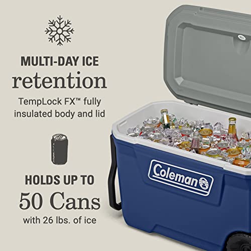 Coleman 316 Series Insulated Portable Cooler with Heavy Duty